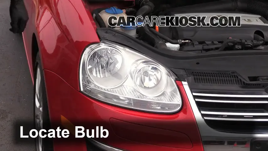 2009 Volkswagen Jetta Wolfsburg Edition 2.0L 4 Cyl. Turbo Lights Daytime Running Light (replace bulb)